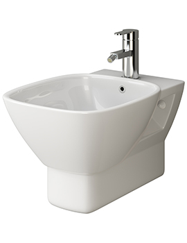 Silverdale Contemporary Ascot Wall Mounted Bidet