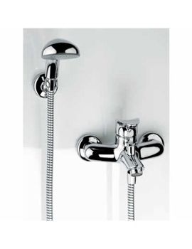 Silverdale Contemporary Kaya Wall Mounted Bath/Shower Mixer