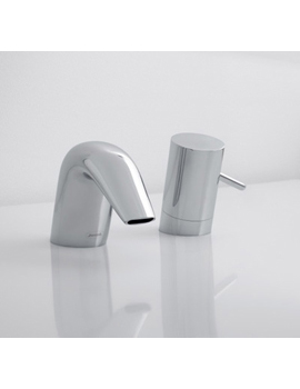 Silverdale Contemporary Veya 2 Hole Bath Filler