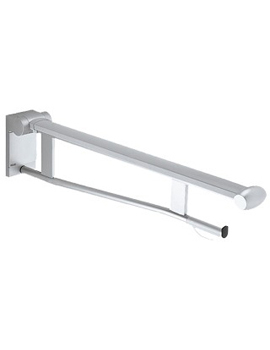 Keuco Plan Care Drop Down Supporting Rail for WC 850mm Projection