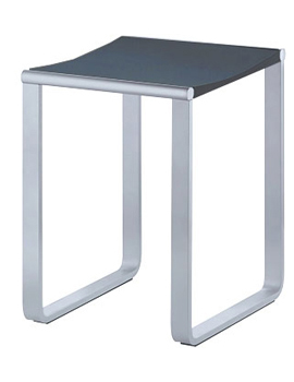 Collection Plan Bathroom Stool Chrome