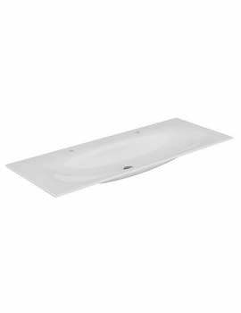 Edition 11 Ceramic Double Washbasin 1400mm