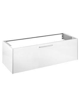 Keuco Royal 60 Single Drawer Vanity Unit with 1400mm Double Basin