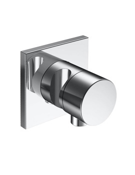 Keuco IXMO concealed two-way diverter valve with hose connection and shower bracket IXMO Pure handle