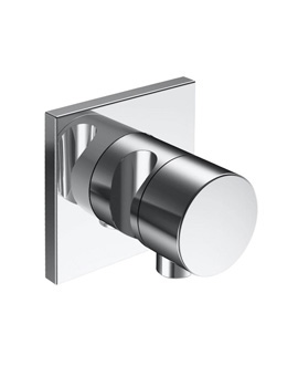 Keuco IXMO concealed two-way stop/diverter valve w. hose connection & shower bracket IXMO Pure handl By Keuco