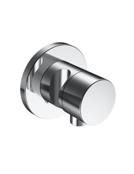 Keuco IXMO concealed two-way diverter valve with hose connection and shower bracket IXMO Pure handle
