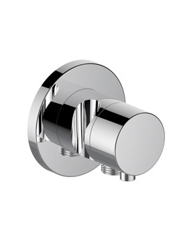Keuco IXMO concealed three way stop & diverter valve with hose connection & shower bracket Comfort h By Keuco