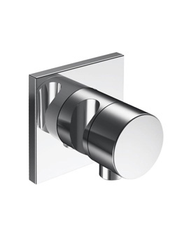 Keuco IXMO concealed three way stop & diverter valve with hose connection & shower bracket Pure hand