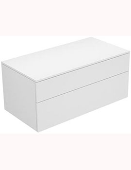 Edition 400 Side Unit 2 Drawers 1050mm (180mm and 270mm Front)