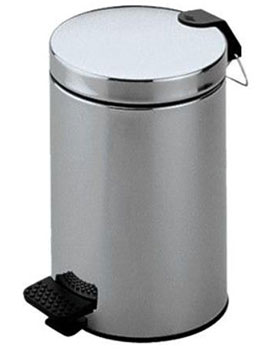 Chrome Waste Bin