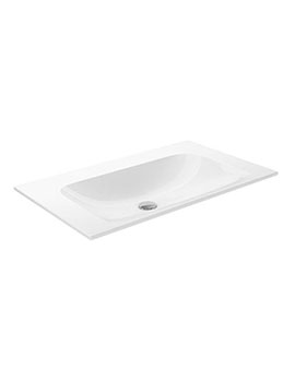 Keuco Plan Ceramic Washbasin Without Tap Holes 805mm - 32960