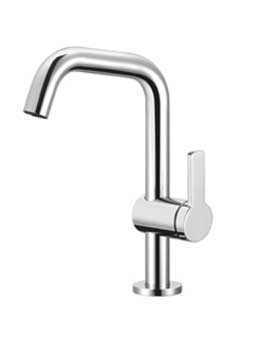 Keuco Plan Blue Single Lever Basin Mixer 200 with Waste - 53905010000