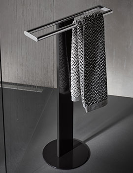 Keuco Universal Freestanding Double Towel Holder - 04987