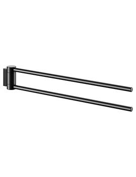 Keuco Collection Plan Towel Holder 438mm Black