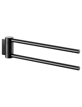 Keuco Collection Plan Towel Holder 300mm Black