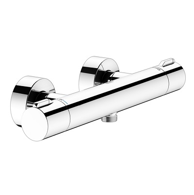 Keuco Plan Blue Exposed Thermostatic Shower Mixer - 53926
