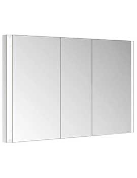 Keuco&nbsp;Somaris 1200mm Wall Mounted 3 Doors Mirror Cabinet - 14504