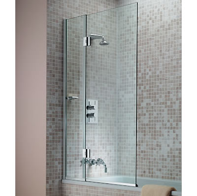 Matki Eleganza Hinged Bath Screen - LCB900