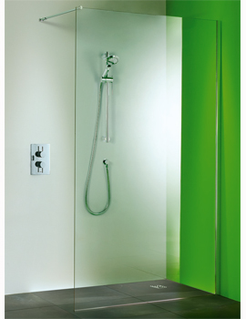 Matki Straight Wet Room Panel - ASP