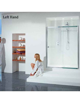 Matki Colonade Straight Sliding Door with Tray - NSS