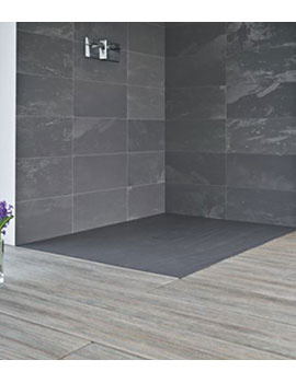 Matki Matki Slate Flat Standard Shower Floors