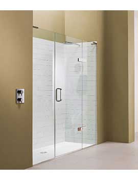 EauZone Plus Hinged Door With Hinge Panel And Inline Panel For Recess