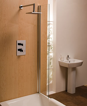 Merlyn Inline Panel Overbath Screen By Merlyn