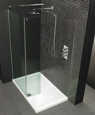 Merlyn Cube 2 Wetroom Glass Option 2