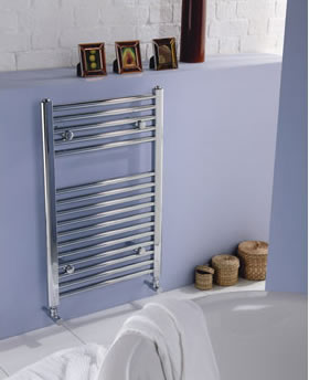 MHS Space Straight Chrome Towel Radiator By MHS