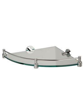 Miller Classic Corner Glass Shelf