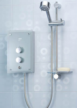 Mira Showers Mira Azora 9.8kW Electric Shower - Glass