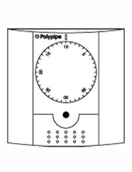 Polypipe Dial Room Thermostat  By Polypipe