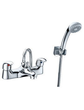 Prestige Twin Lever Bath Shower Mixer