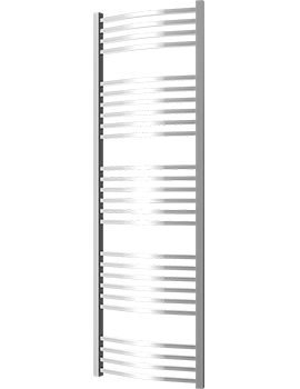 Quebis Curved Designer Radiator Chrome - RXQC