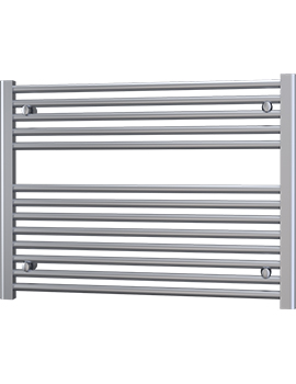 Premier Flat Designer Radiator Chrome Horizontal - RXPS