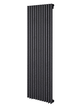 Radox Vertica D Designer Radiator Black Pearl - RXVD