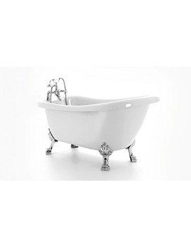 Royce Morgan Sculptured Crystal Freestanding Bathtub