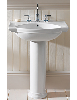 Silverdale Traditional Damea 650mm Wash Basin