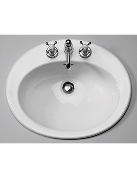 Silverdale Traditional Belgravia Coquet Vanity Inset Basin