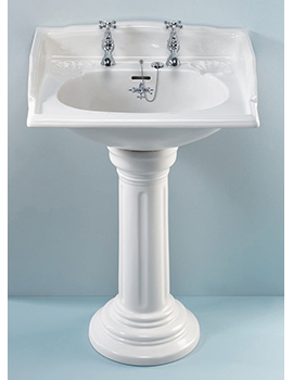 Silverdale Traditional Victorian 635mm Wash Basin