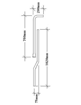 High Level Flush Pipe Kit