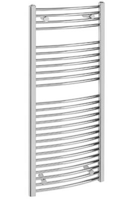 Sheths Chrome Curved Towel Rails  By Sheths