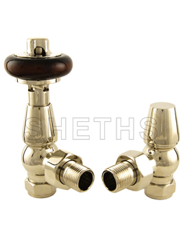 Sheths Faringdon Thermostatic Radiator Valve - Nickel TRV