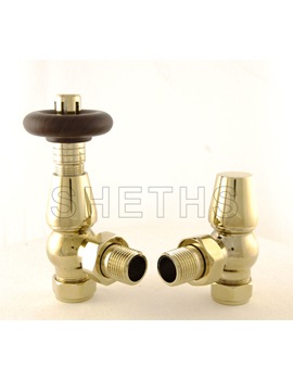 Sheths Bentley TRV Traditional Thermostatic Radiator Valve - Brass