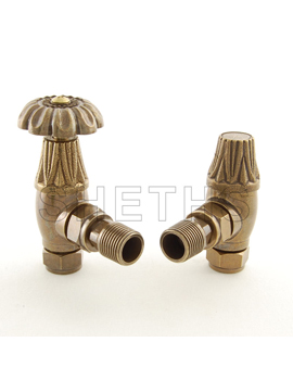 Aster Traditional ManualRadiator Valves - Brass