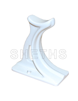 Sheths White Column Radiator Foot (one)