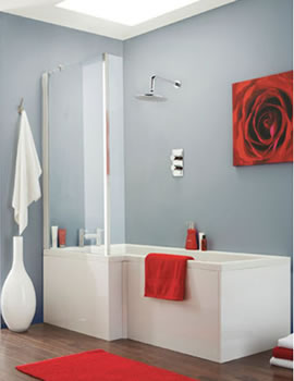 Sheths Premier L Shape Shower Bath