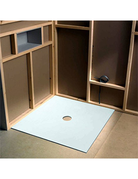 Sheths Aqua4MA Floor4MA Wetroom Shower Base for Tiling 1500 x 900mm  By Sheths