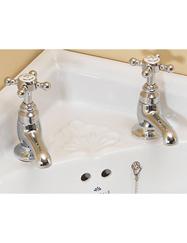 Victorian Cloakroom Basin Pillar Taps