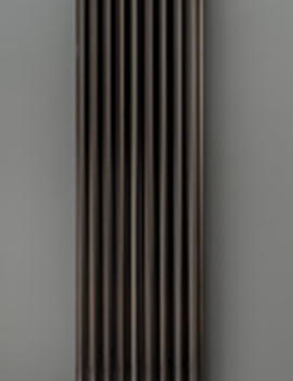 Cornel 2 Column Radiator 1800mm Bare Metal Lacquer (Vertical)